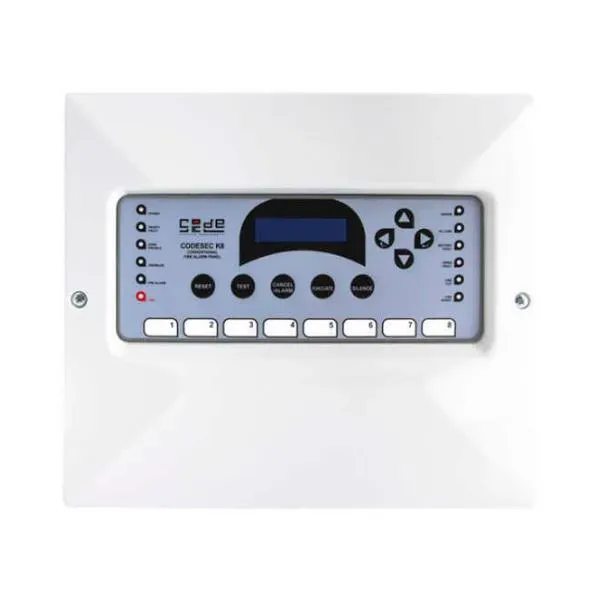 CODESEC K8-8 BÖLGELİ KONVANSİYONEL YANGIN PANELİ