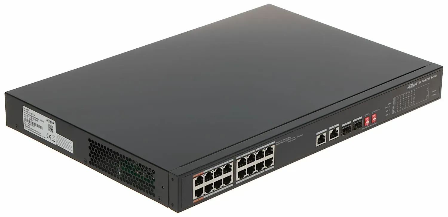 DAHUA DH-CS4218-16ET-240 18-Port Yönetilebilir POE