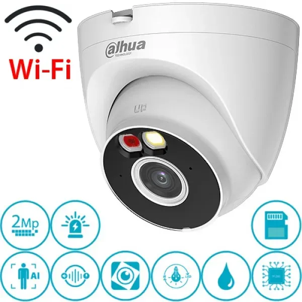 DAHUA T2A-PV 2MP WİFİ DOME KAMERA