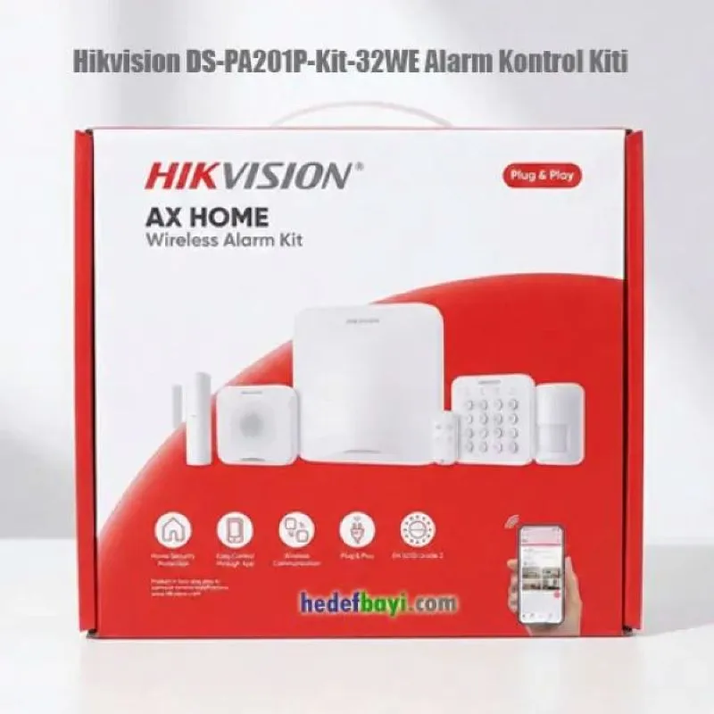 Hikvision DS-PA201P-Kit-32WE Alarm Kontrol Kiti