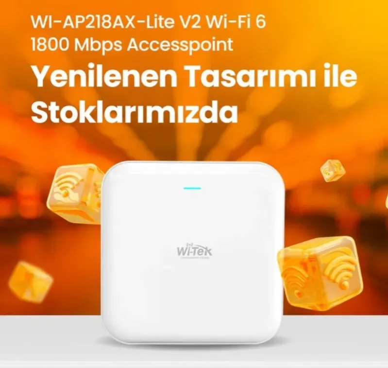 WI-AP218AX-Lite 1800 Mbps Tavan Tipi Access Point